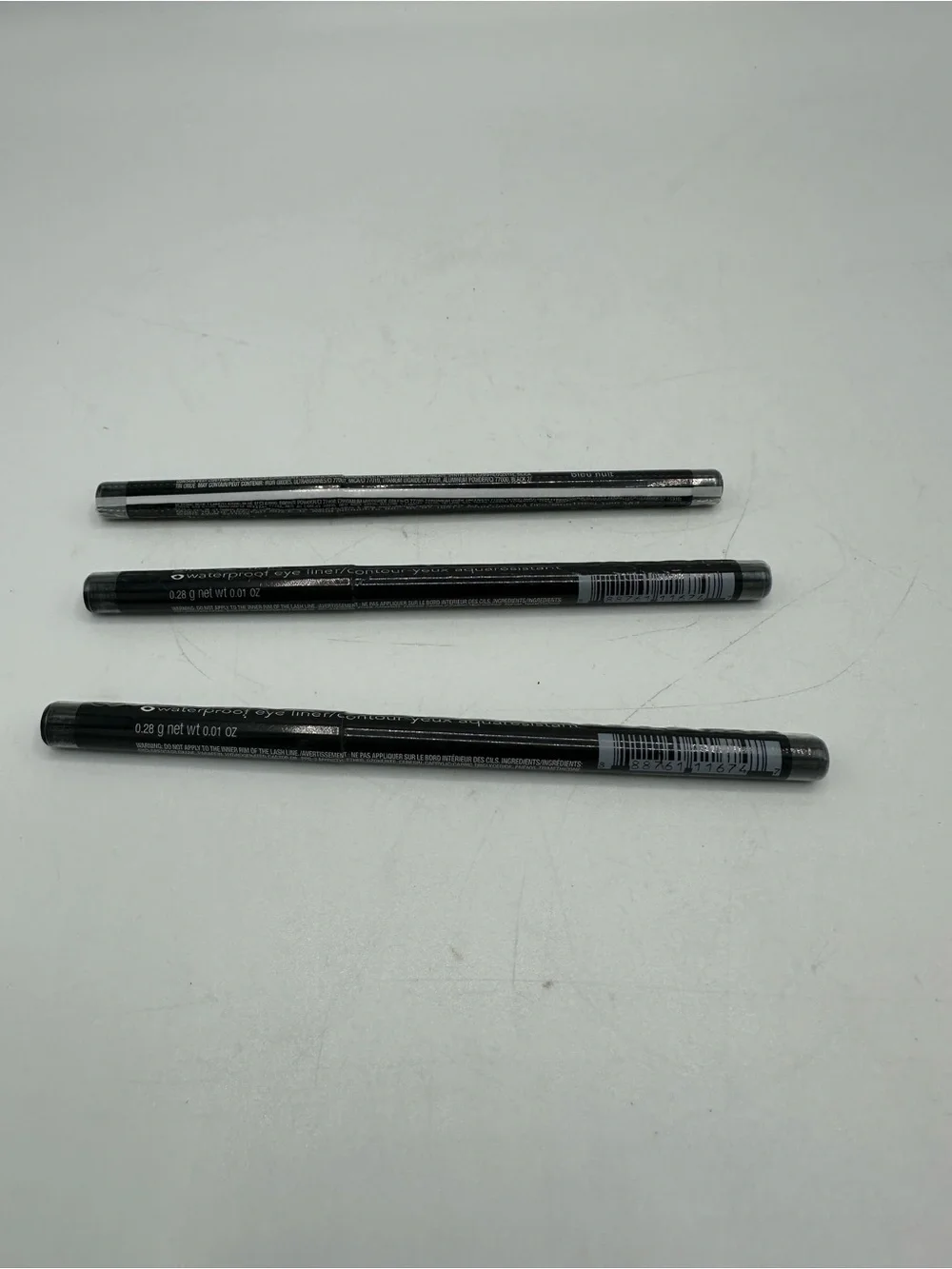 Lot of  3 - Avon fmg Glimmersticks Waterproof Eye Liners MIDNIGHT BLUE Sealed